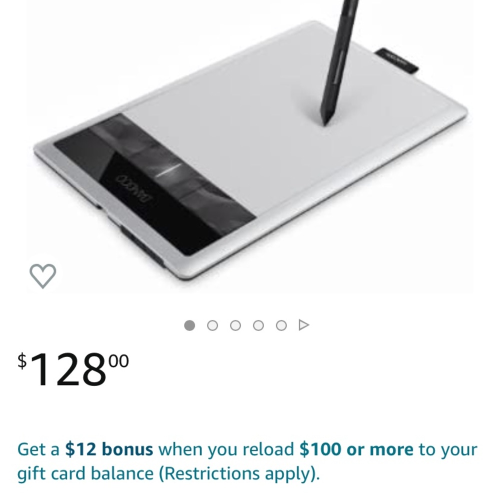 Wacom Capture Pen and Touch Drawing Tablet